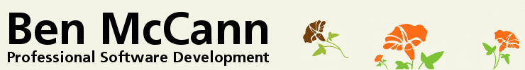 Benjamin J. McCann - Professional Software Development